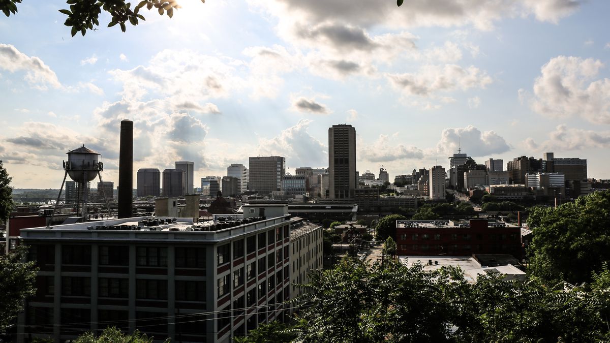 A view of the Richmond skyline