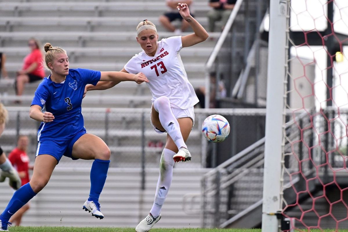 Riley Tiernan and Rutgers play Buffalo in a soccer match | August 28th, 2022 Piscataway, NJ
