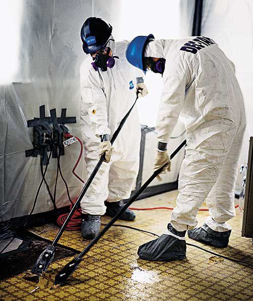 Asbestos On Vinyl Floor Tiles