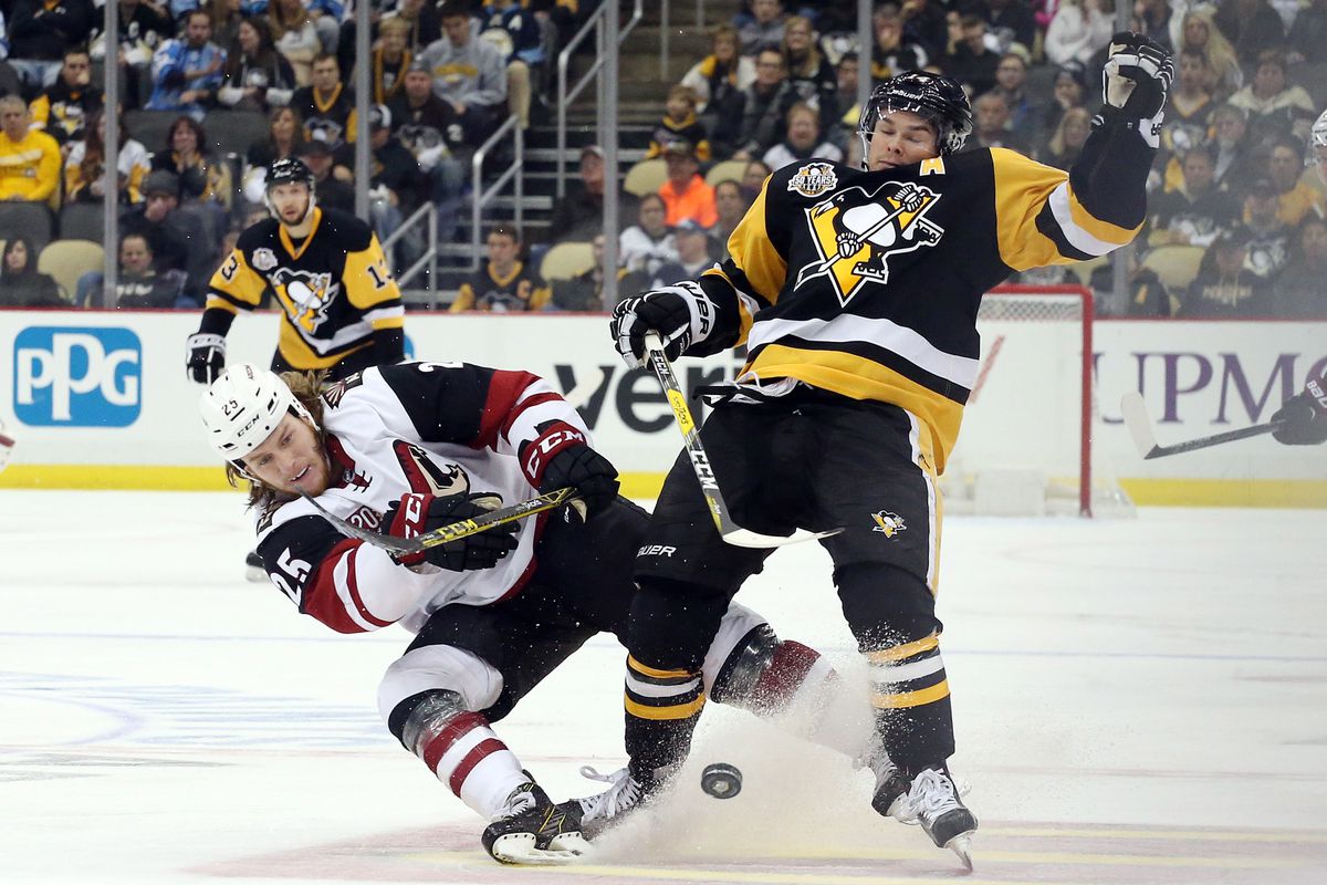NHL: Arizona Coyotes at Pittsburgh Penguins