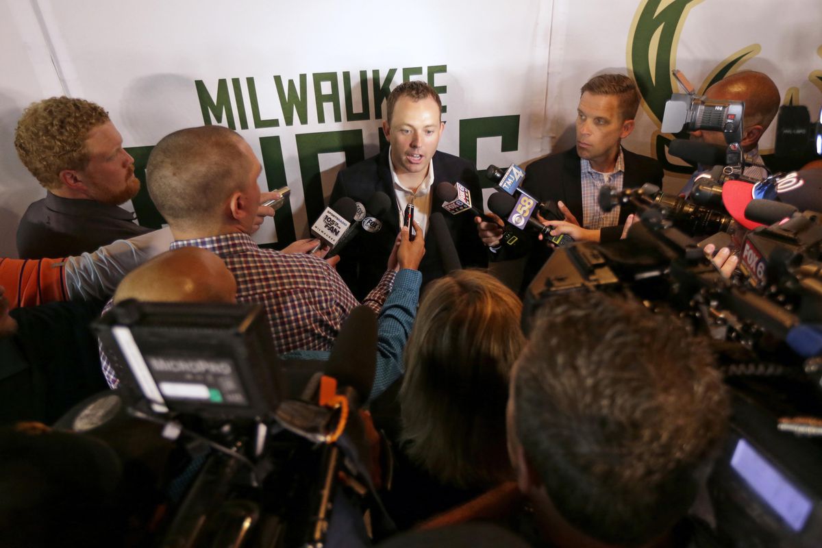NBA: Milwaukee Bucks-Press Conference