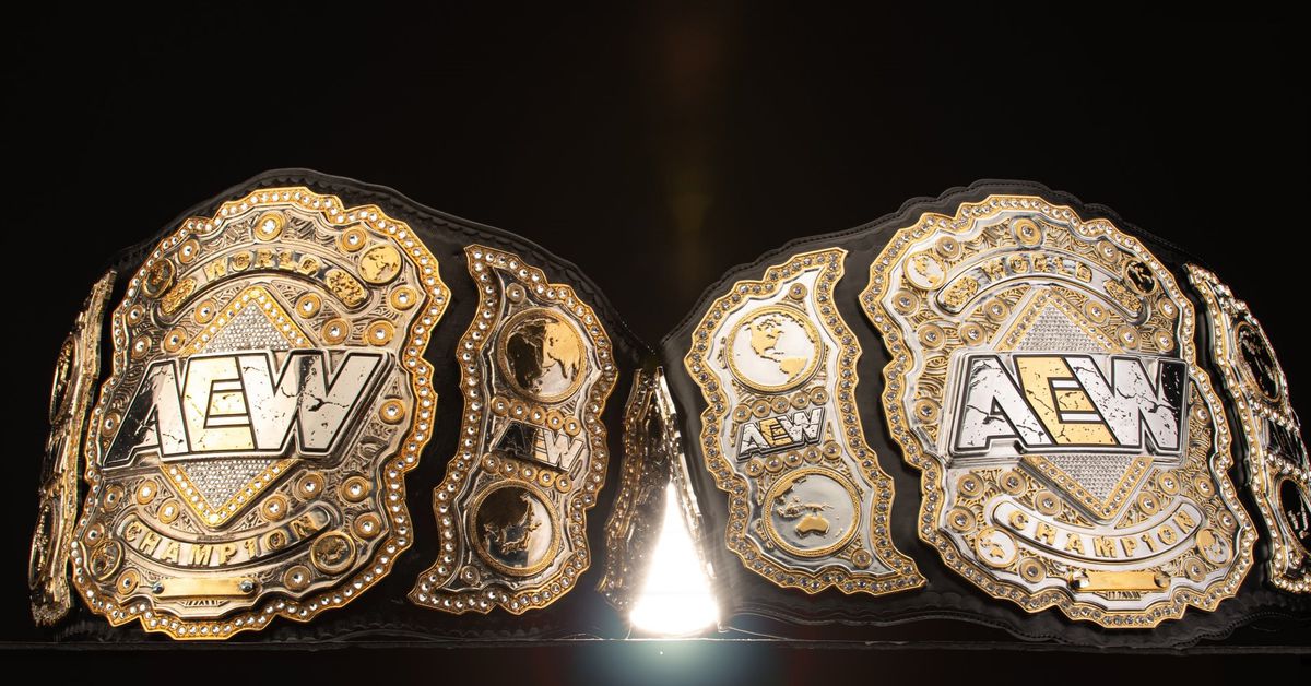 AEW Championship Belt Sealed Brand New SHIPPING COMBINES 
