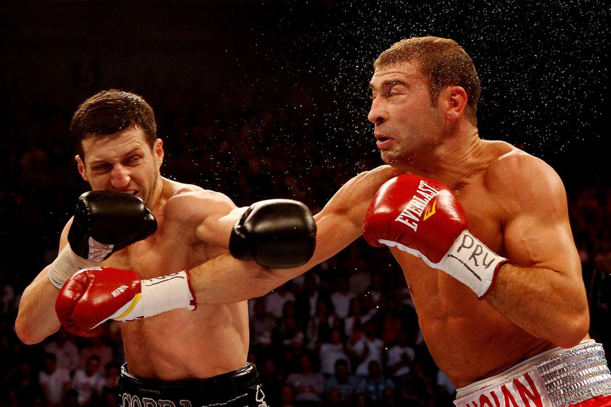 Only 15 pick'em players correctly selected Carl Froch to win Saturday's 168lb showdown with Lucian Bute - and of those 15, only 3 picked the Nottingham fighter to win by stoppage. (Photo by Scott Heavey/Getty Images)