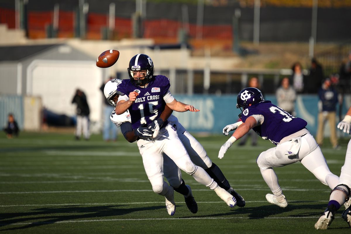 COLLEGE FOOTBALL: NOV 17 Holy Cross at Georgetown