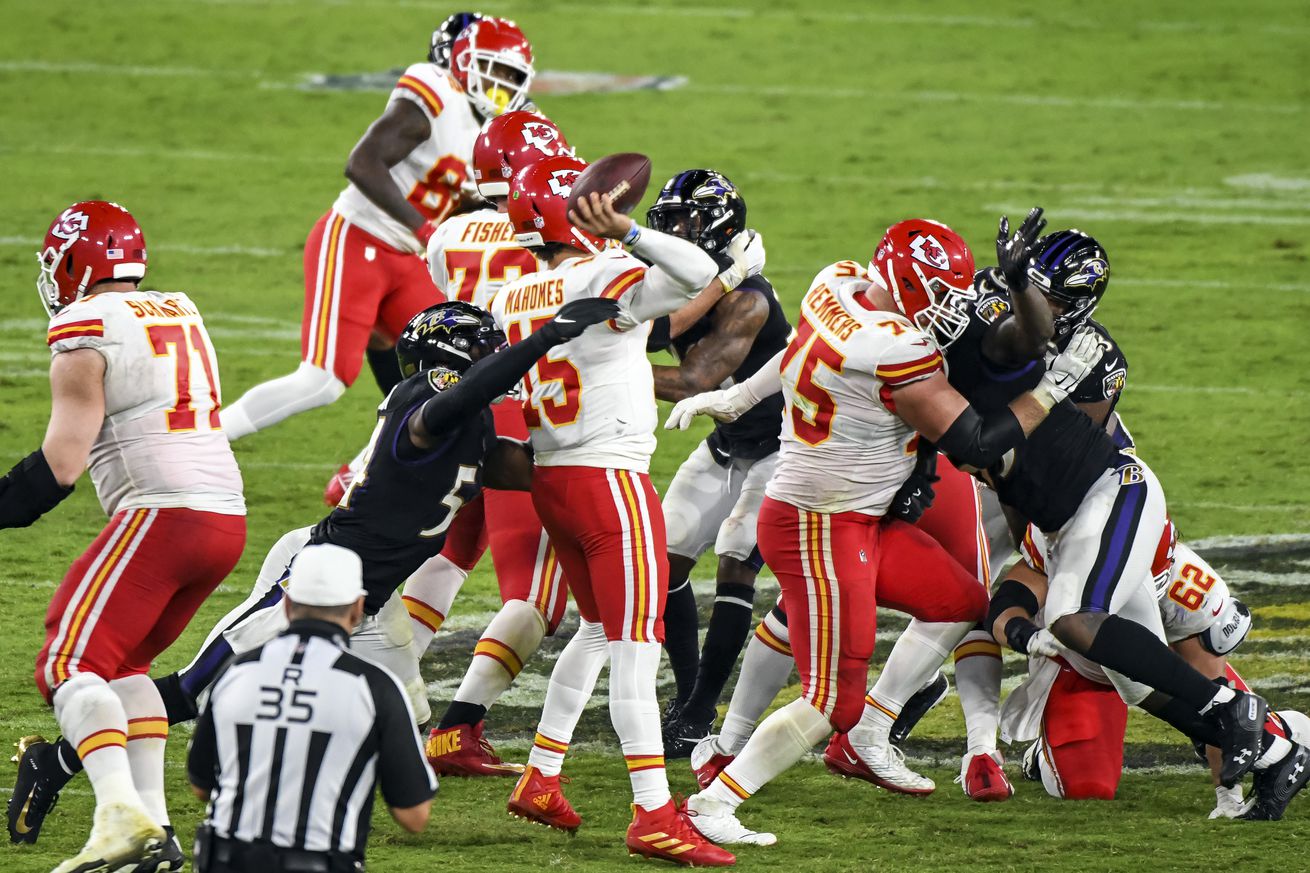 NFL: SEP 28 Chiefs at Ravens