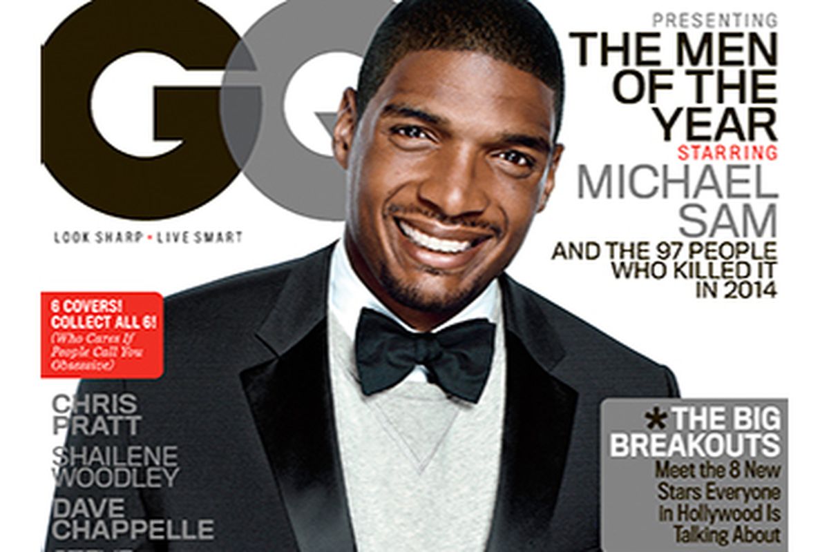 Michael Sam is one of GQ's Men of the Year