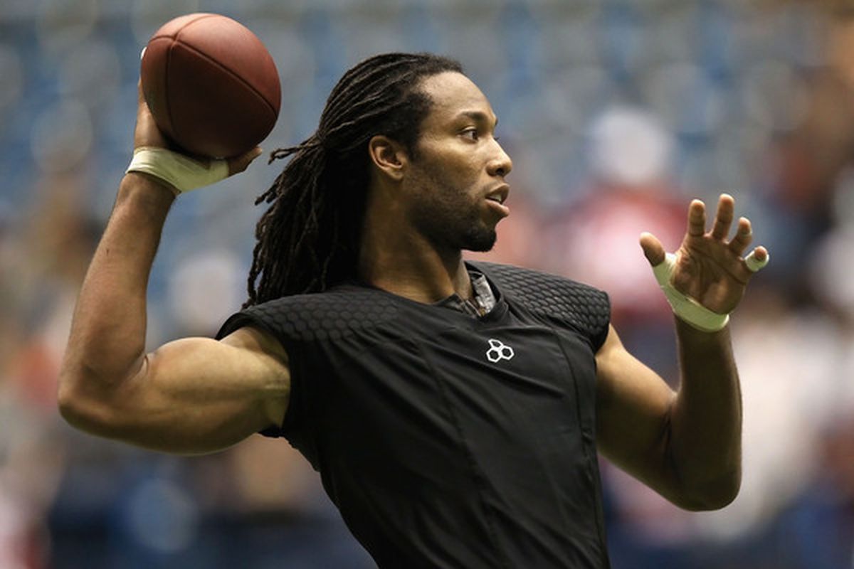 Larry Fitzgerald's big 2003 season is still fresh in the minds of many (Photo by Christian Petersen/Getty Images)