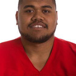 Keanu Foki poses for his headshot. Foki was selected to play in Dream Bowl V, a game featuring NCAA Division II and III student-athletes, in addition to several Division I FCS players.