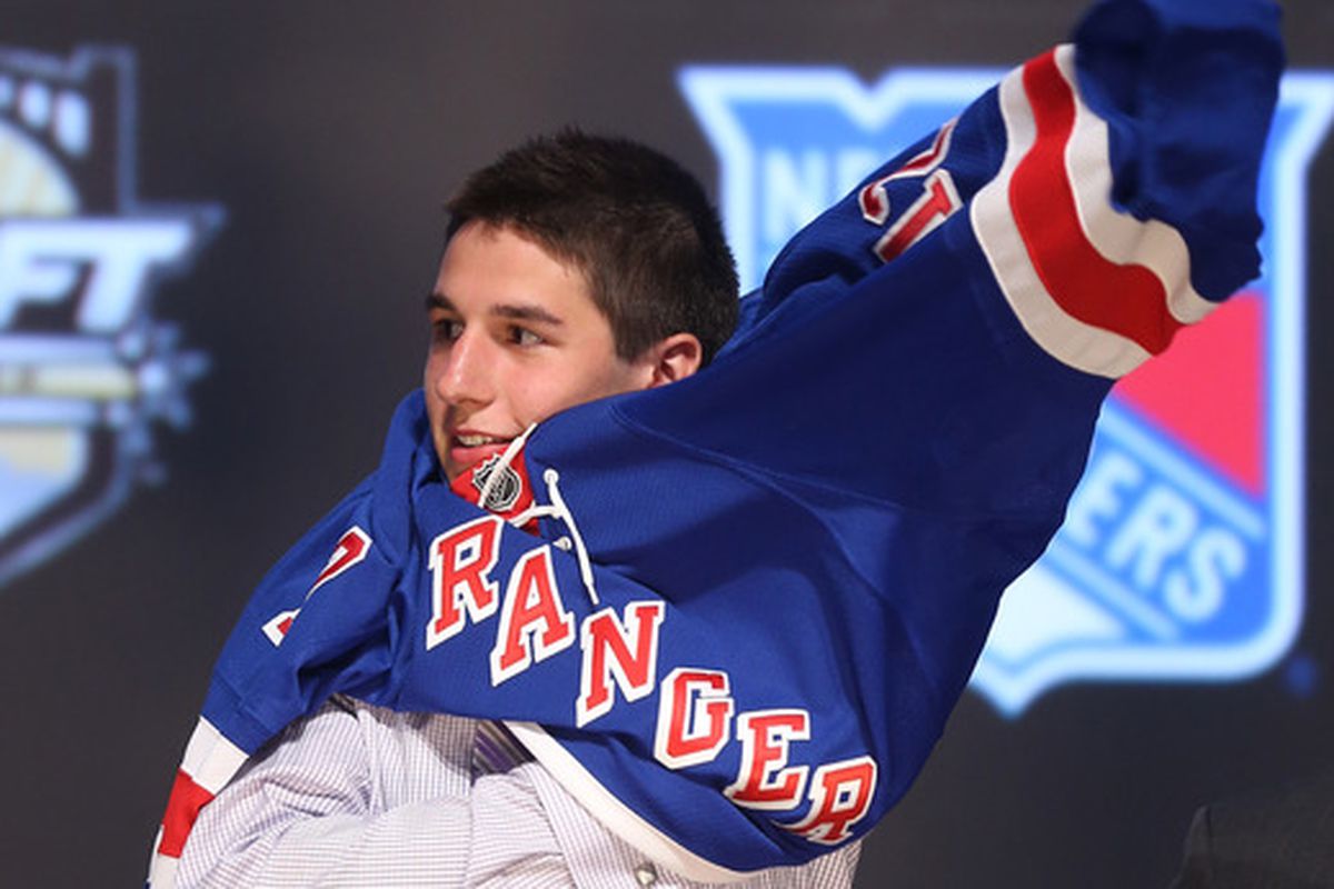 This isn't Spelling. But he was taken in the same draft as Brady Skjei (pictured above), so ... yeah. 
