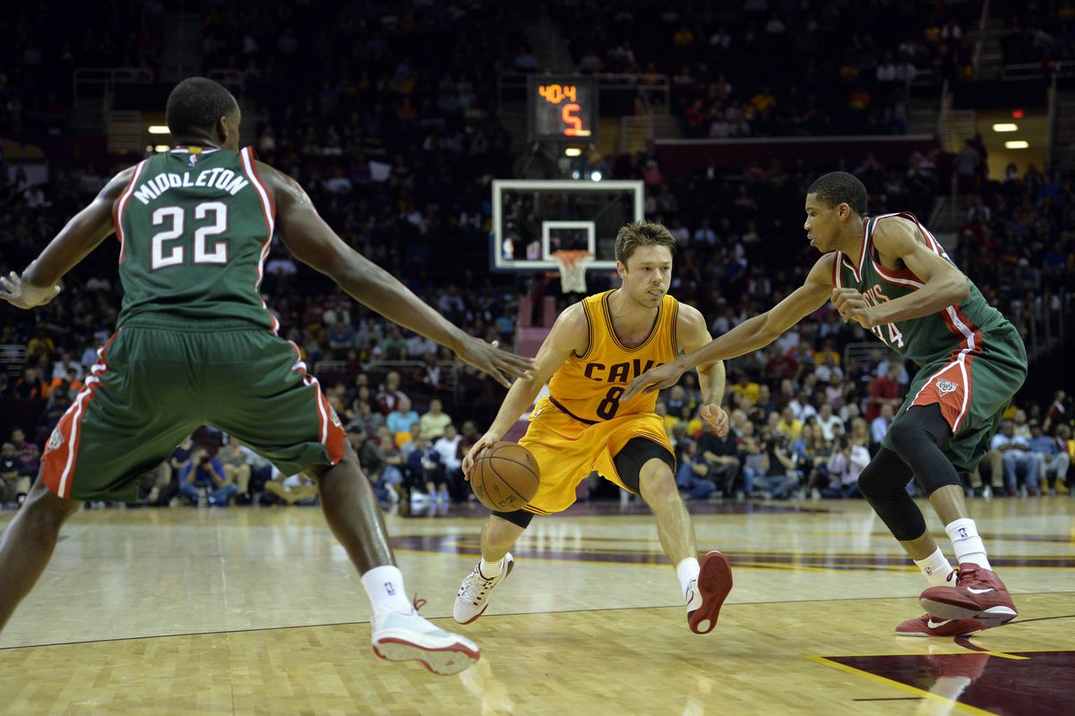 NBA: Preseason-Milwaukee Bucks at Cleveland Cavaliers