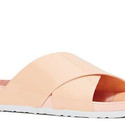 <b>Jeffrey Campbell</b> Menorca sandal in Blush, <a href="http://www.nastygal.com/shoes_sandals/jeffrey-campbell-menorca-sandal--blush">$130</a>