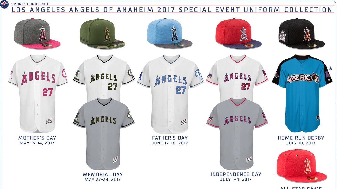 anaheim angels new uniforms