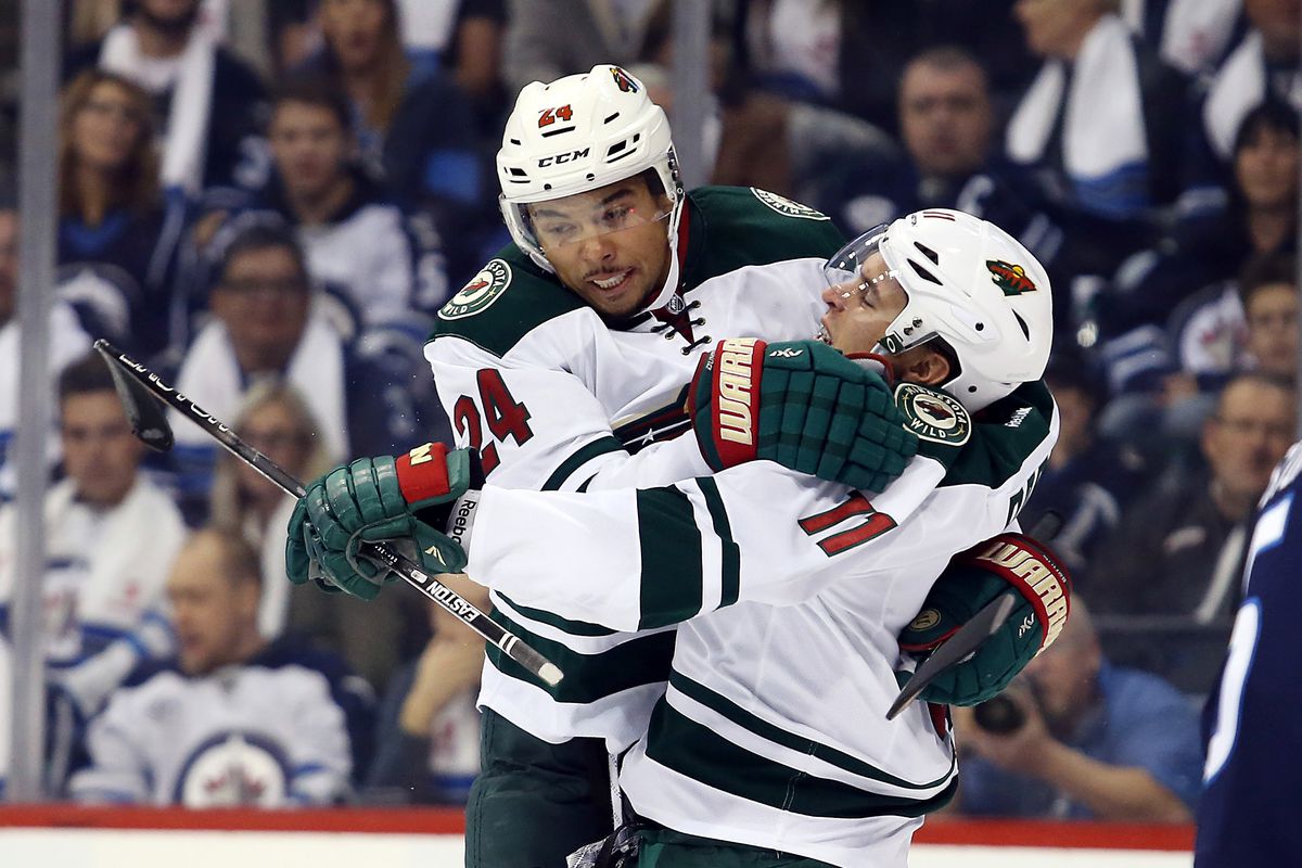 Nothing would make Matt Dumba happier than Zach Parise coming back to the lineup!