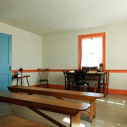 A room on the second floor of the John Johnson home where meetings were held and revelations recorded. Sections 1 and 76 of the Doctrine and Covenants are two that were likely revealed and recorded in this room.