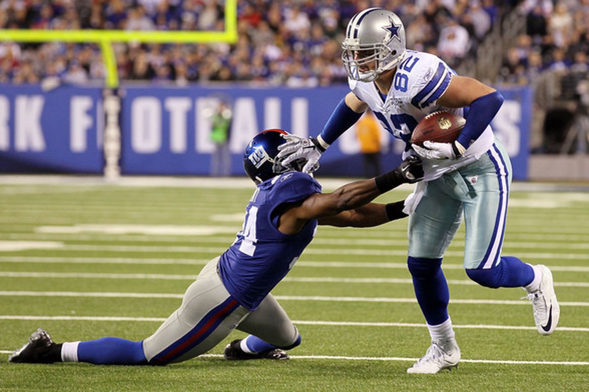 Jason Witten could be ready to stiffarm more Giants in a week's time.