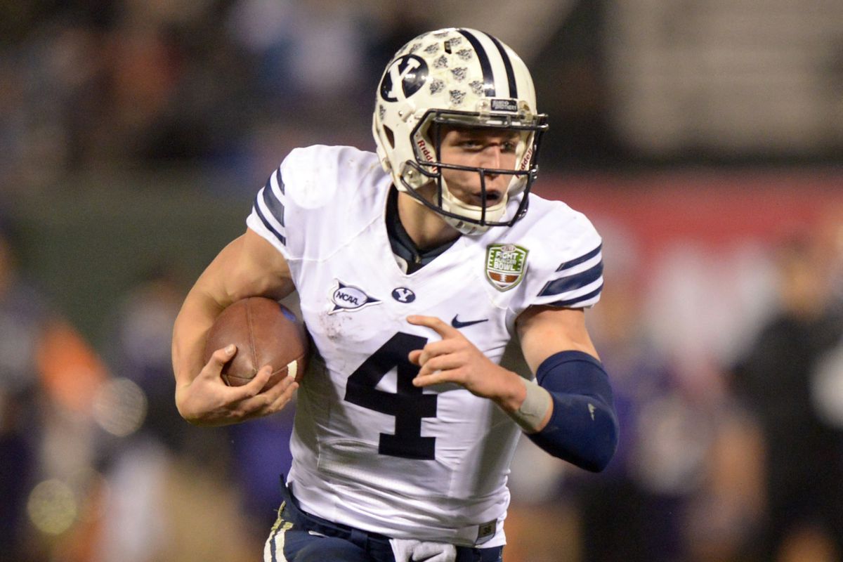 Taysom Hill looks to improve his game at BYU