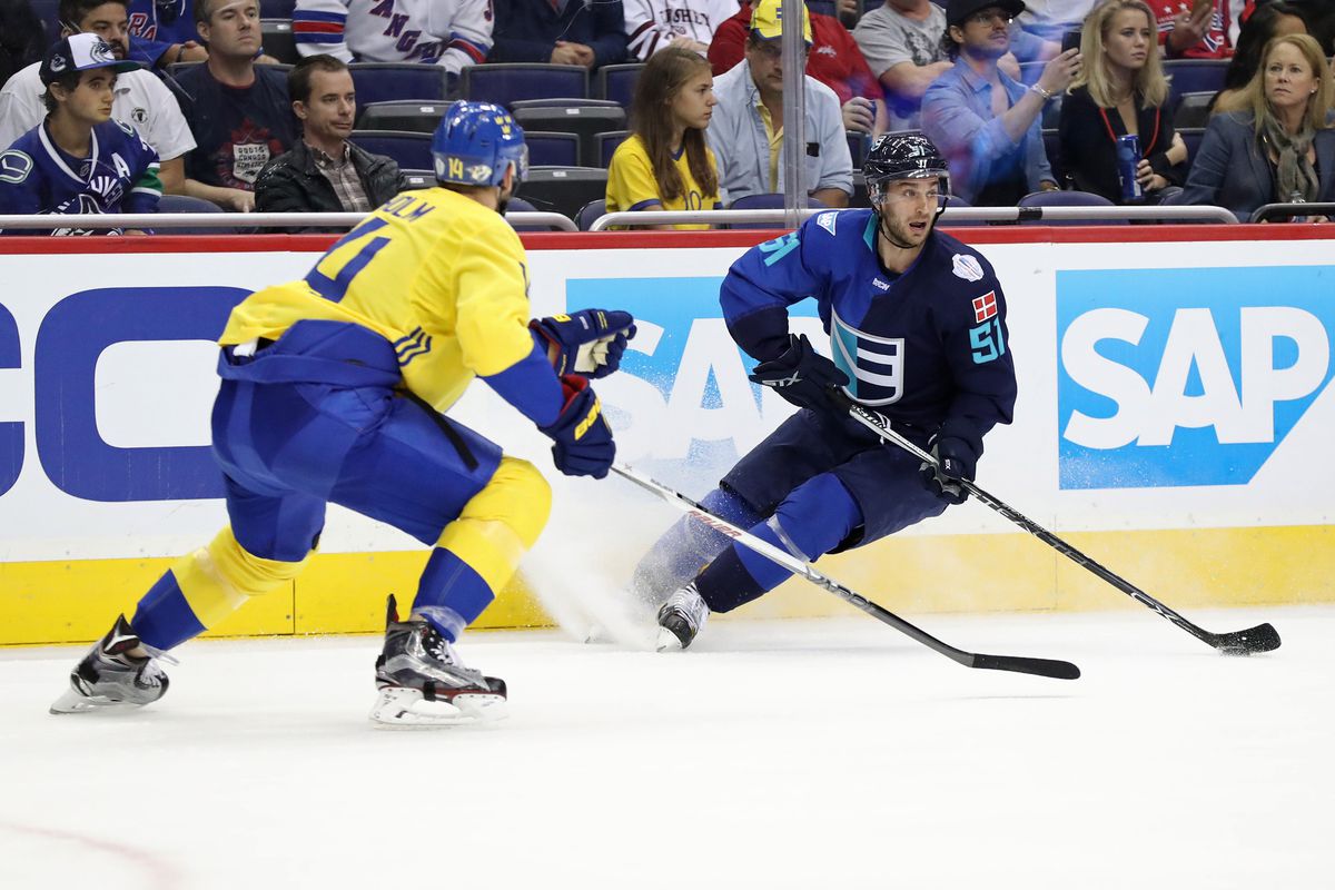 Hockey: World Cup of Hockey-Pre Tournament-Team Sweden vs Team Europe