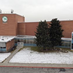 The current Hillcrest High School in Midvale is pictured on Wednesday, Nov. 27, 2019.