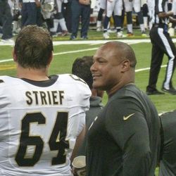 A familiar old face on the sidelines. Hint: it's Will Smith.