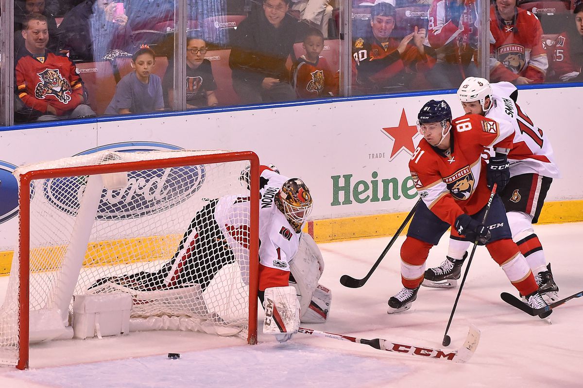 NHL: Ottawa Senators at Florida Panthers