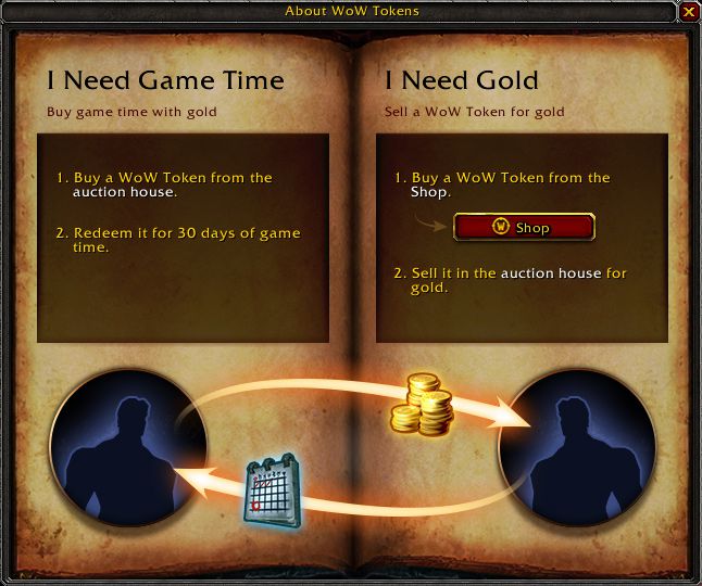 World of Warcraft WoW Token image 640