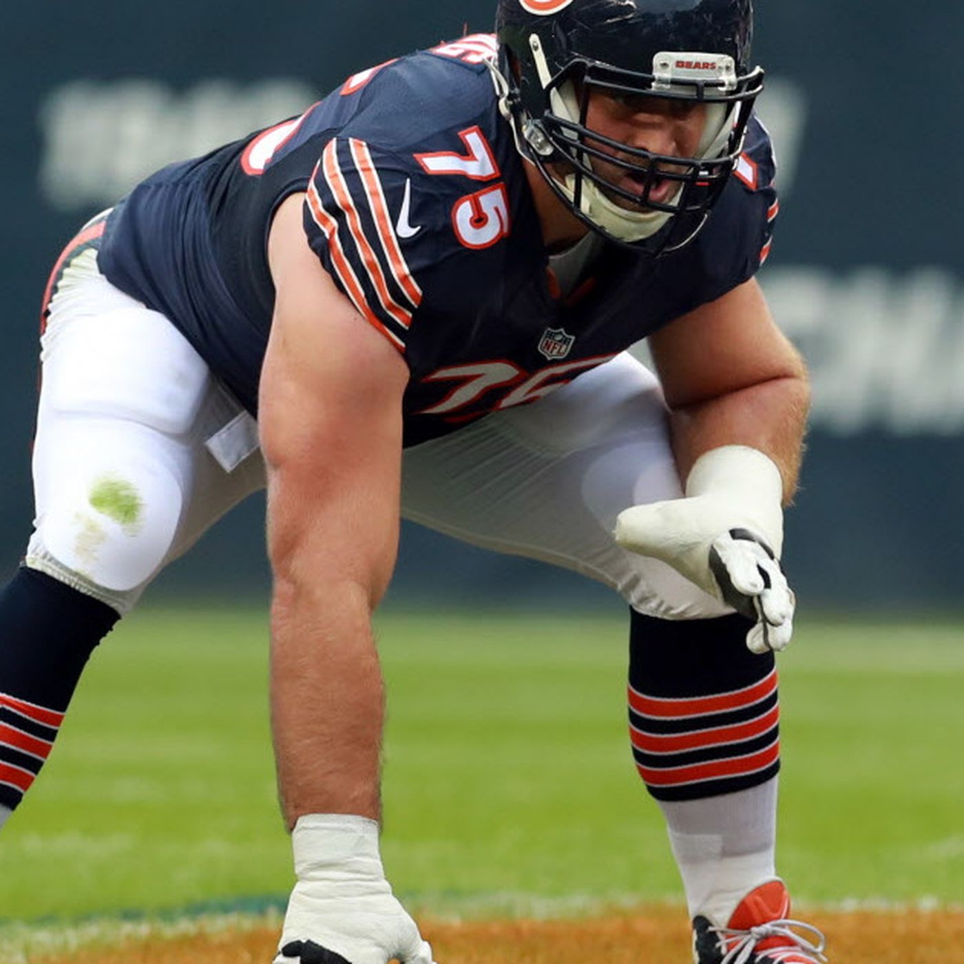 Still limited, Bears G Kyle Long frustrated by injuries - Chicago ...