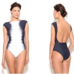 <b>Nicola Fumo, <a href="http://racked.com">Racked</a> market editor:</b> "I'm with Tiffany on the beauty of Lenny Niemeyer's subtly sexy suits. I just splurged on <a href="https://shop.lennyswimwear.com/maillots-one-piece-suits/runway-shadow-one-piece.ht