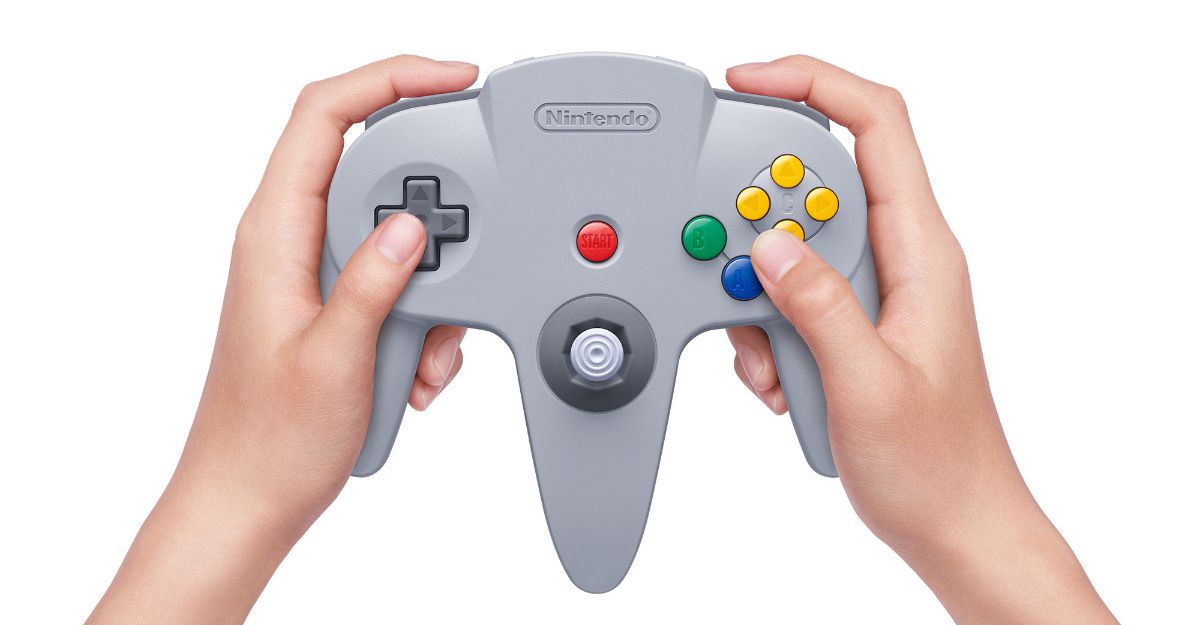 The N64 controller for Switch is back in stock at the Nintendo store