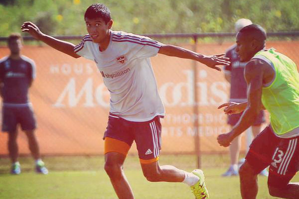 Dynamo Academy alum and RGVFC striker Charly Flores is currently in his first USMNT camp, with the U-20 side. 