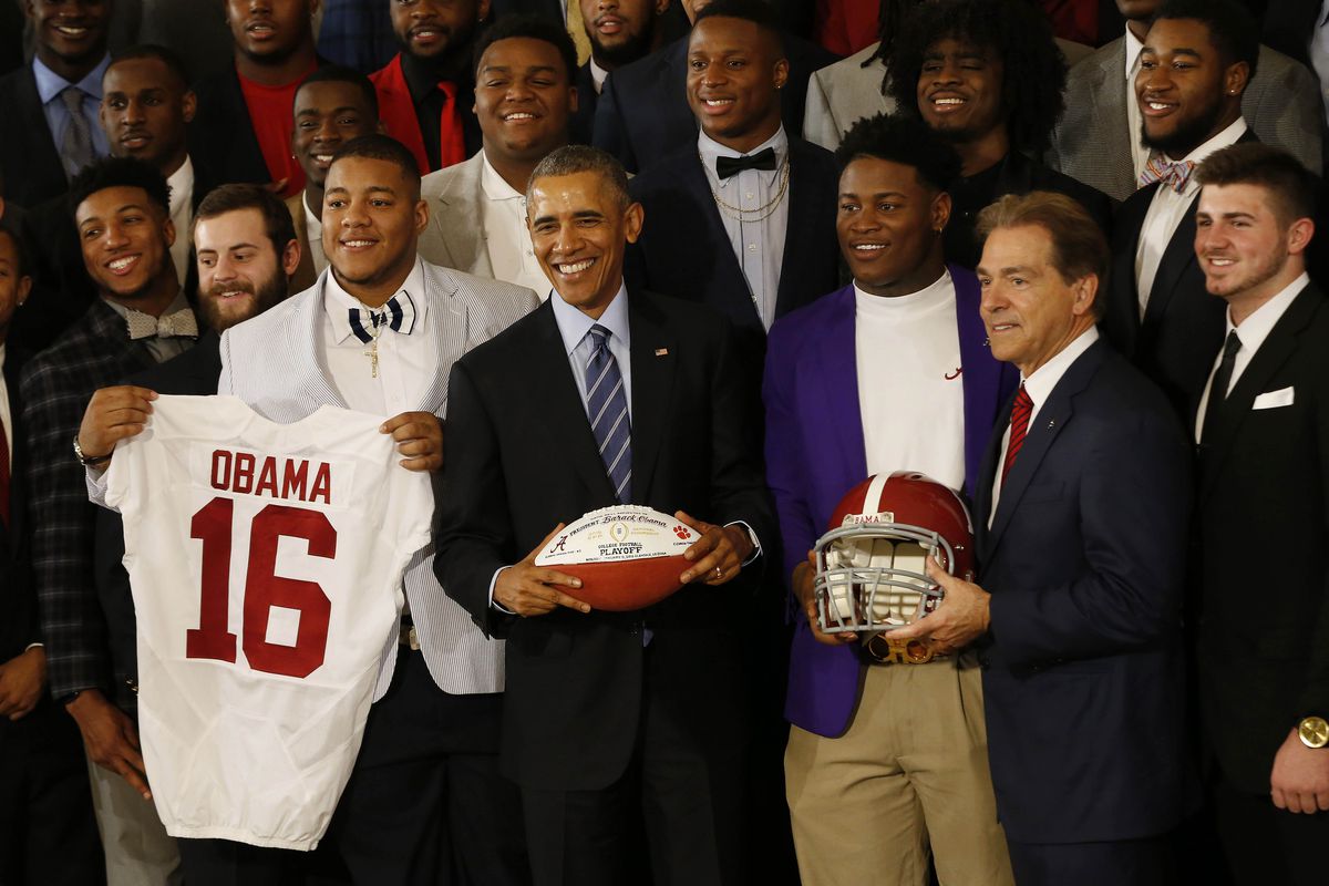 Another Alabama title? THANKS OBAMA