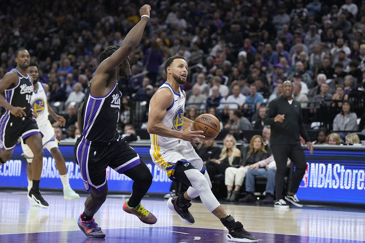 Steph Curry Golden State Warriors v Sacramento Kings