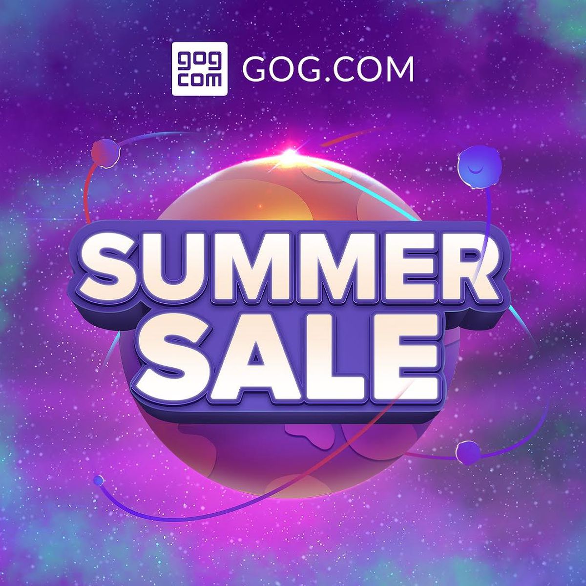 A promotional image for the GOG Summer Sale