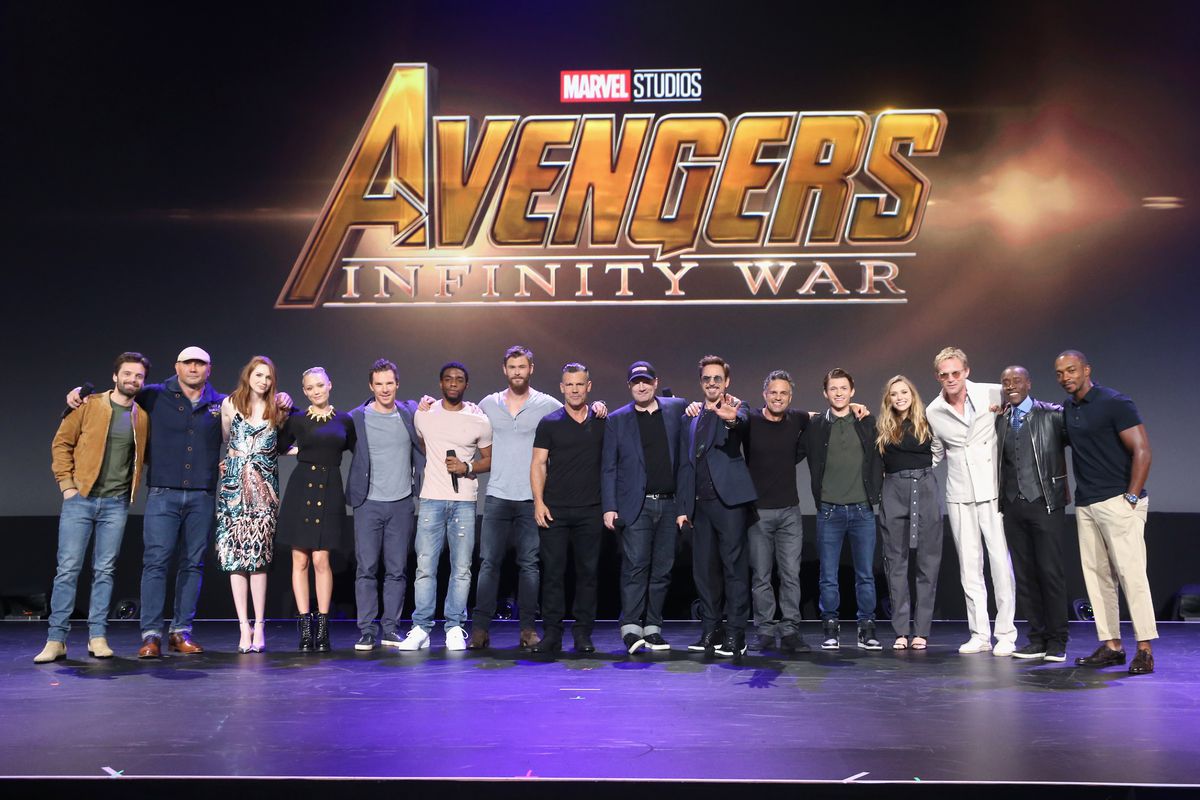 The cast of ‘Avengers: Infinity War’