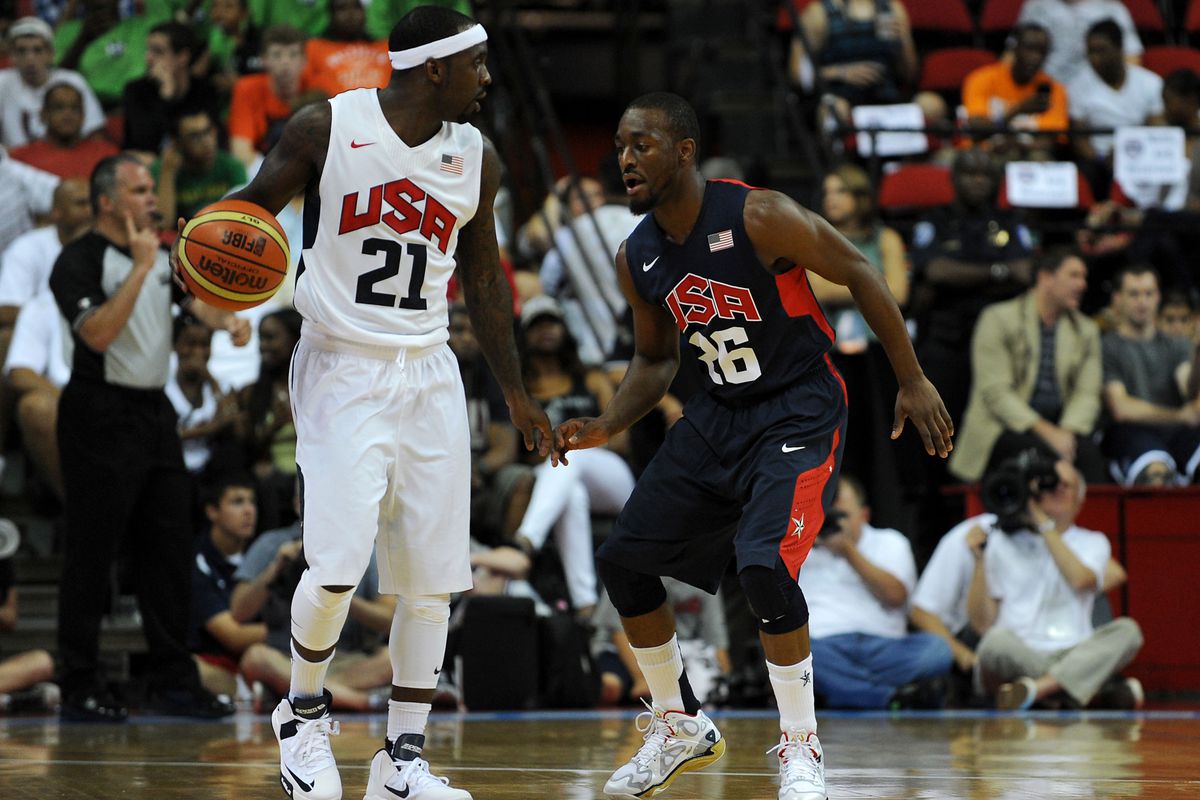 Ty Lawson at the Team USA mini-camp in Las Vegas in July 2013.