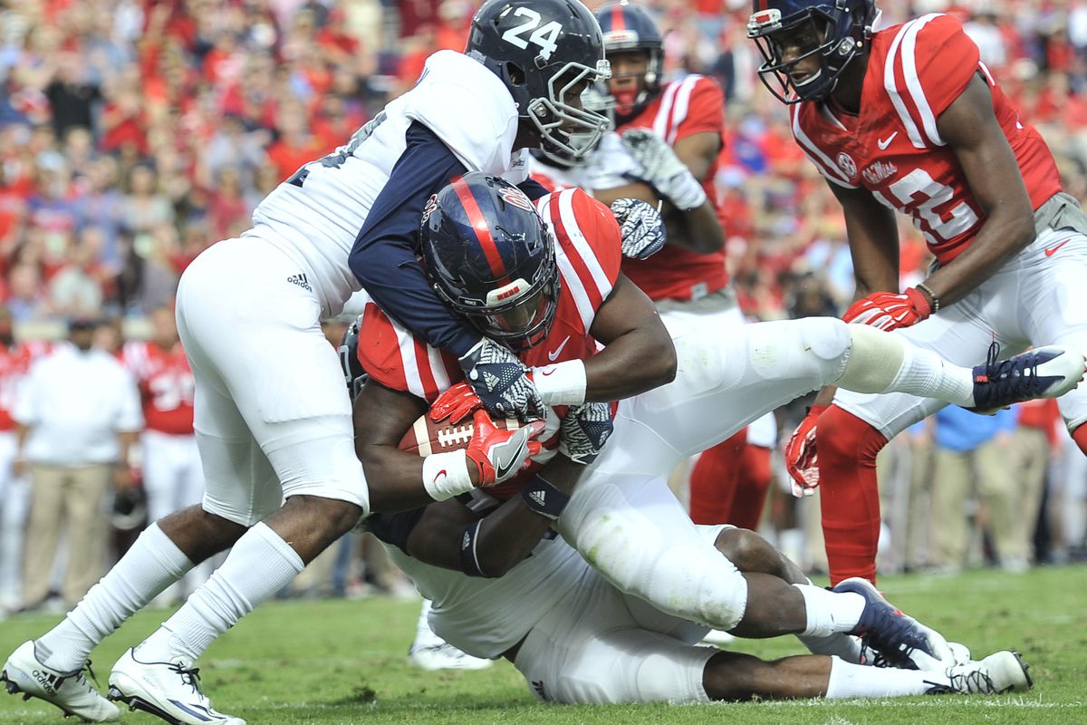NCAA Football: Georgia Southern at Mississippi