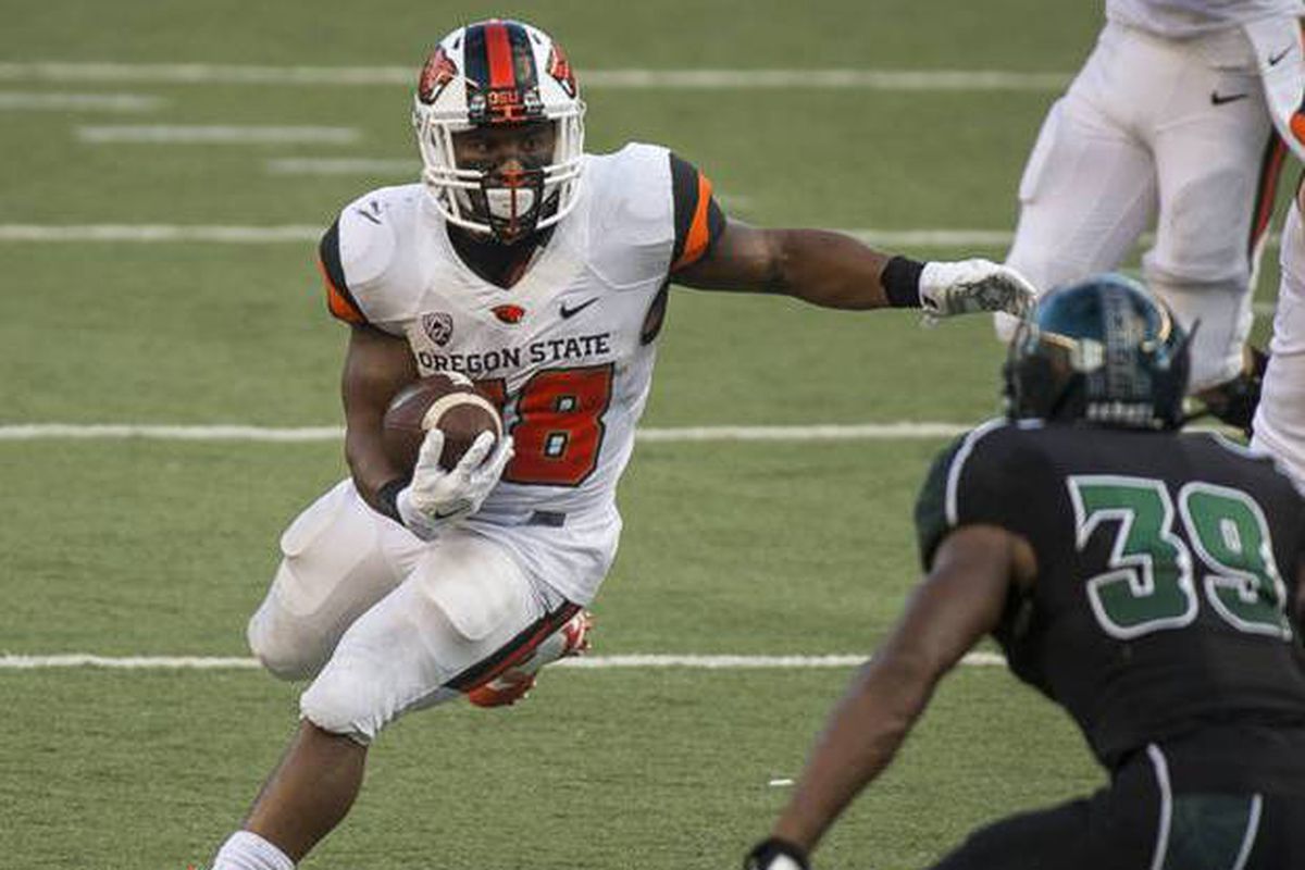 Terron Ward had Oregon St.'s 4th 100 yard rushing game in a row, but the Beavers needed every inch, and both of his touchdowns to pull out the win at Hawaii.