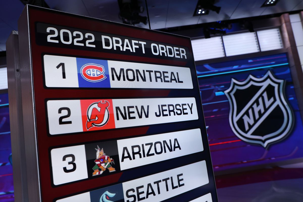 2022 NHL Draft Lottery...