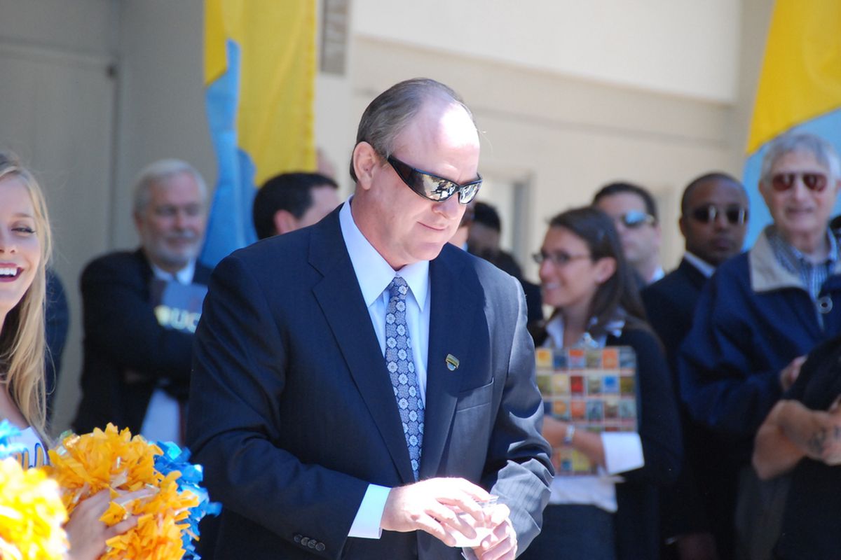 Coach Howland at Pauley's Groundbreaking (Photo Credit: Official Site)