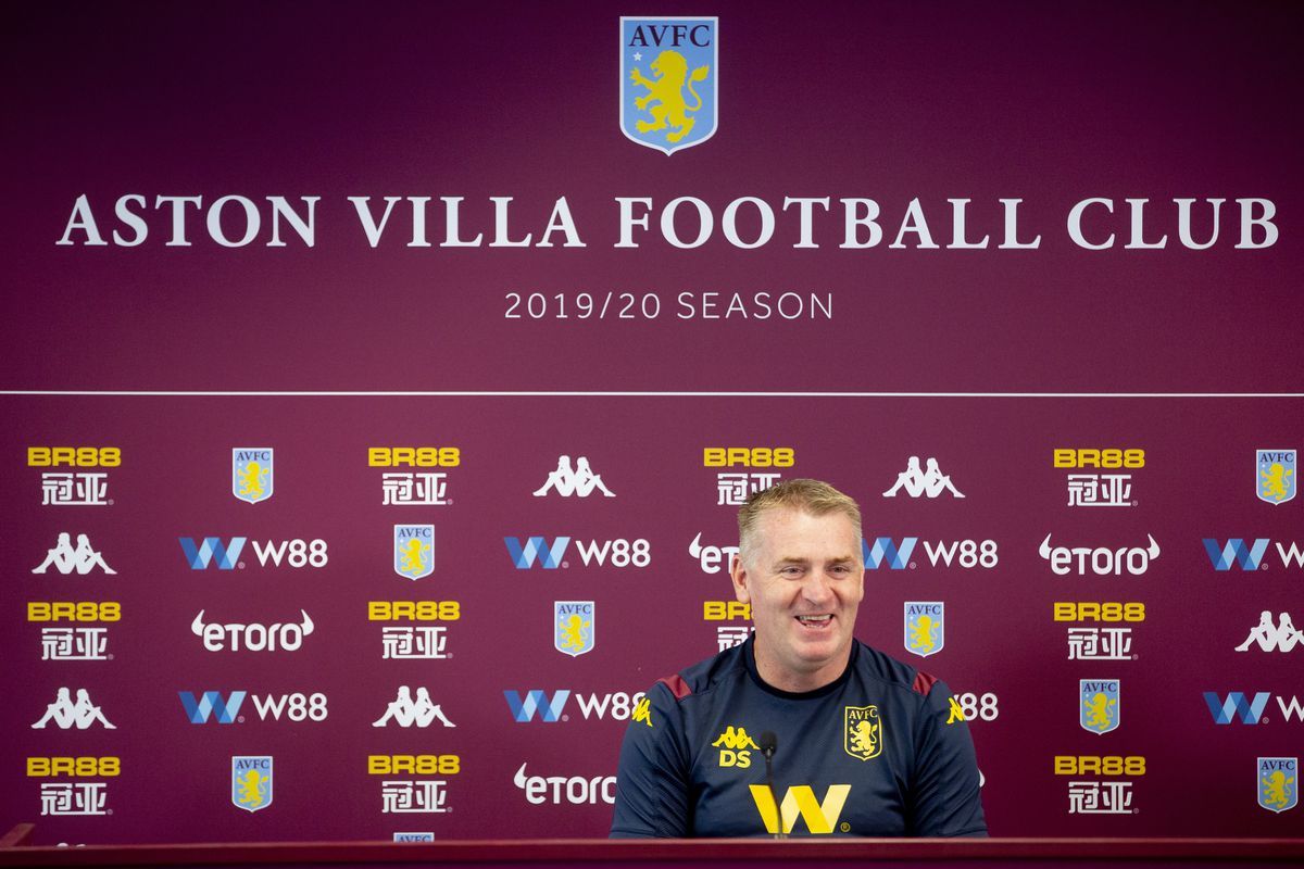 Aston Villa Training and Press Conference