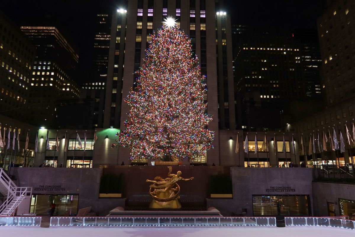 Rockefeller Center Christmas Tree in New York City