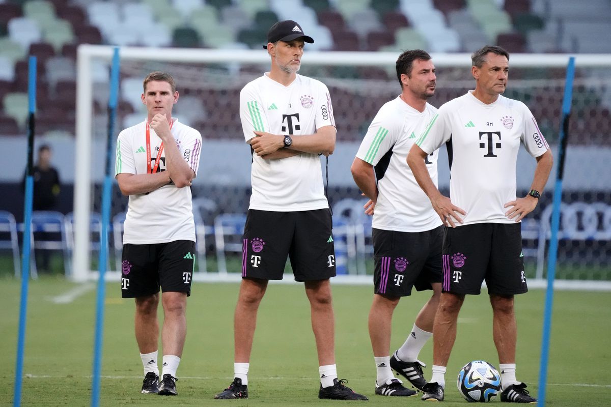 Bayern Muenchen Press Conference &amp; Training Session