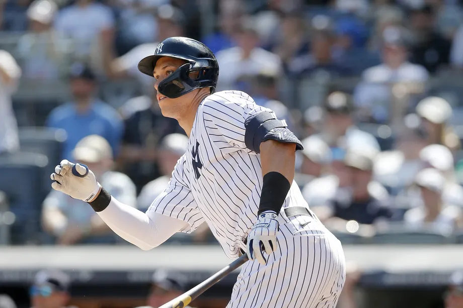 Yankees history: New York hits seven consecutive singles to open Saturday's game vs. Rays