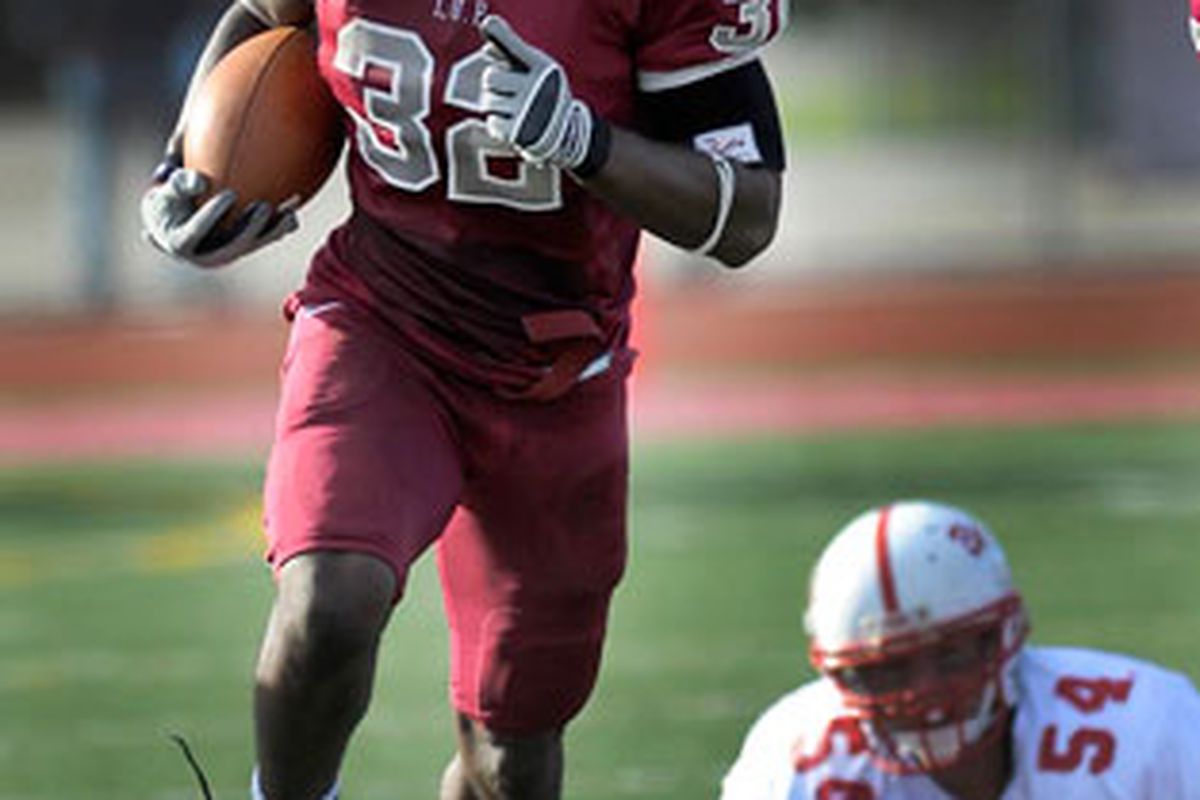 Akwasi Owusu-Ansah can play corner, free safety, and looks to be a pretty good return man. And that's with one shoe untied!

<em>(Picture courtesy of iup.edu.)</em>