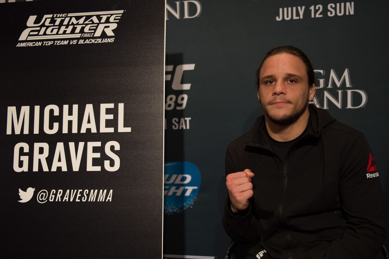 UFC 189 &amp; TUF Finale Ultimate Media Day - Michael Graves. 