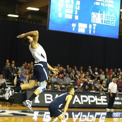 BYU making a jump serve against UC San Diego in Provo on January 31, 2015.

<img height="1" width="1" src="http://beacon.deseretconnect.com/beacon.gif?cid=248261&pid=7&reqid=141460&campid=" />