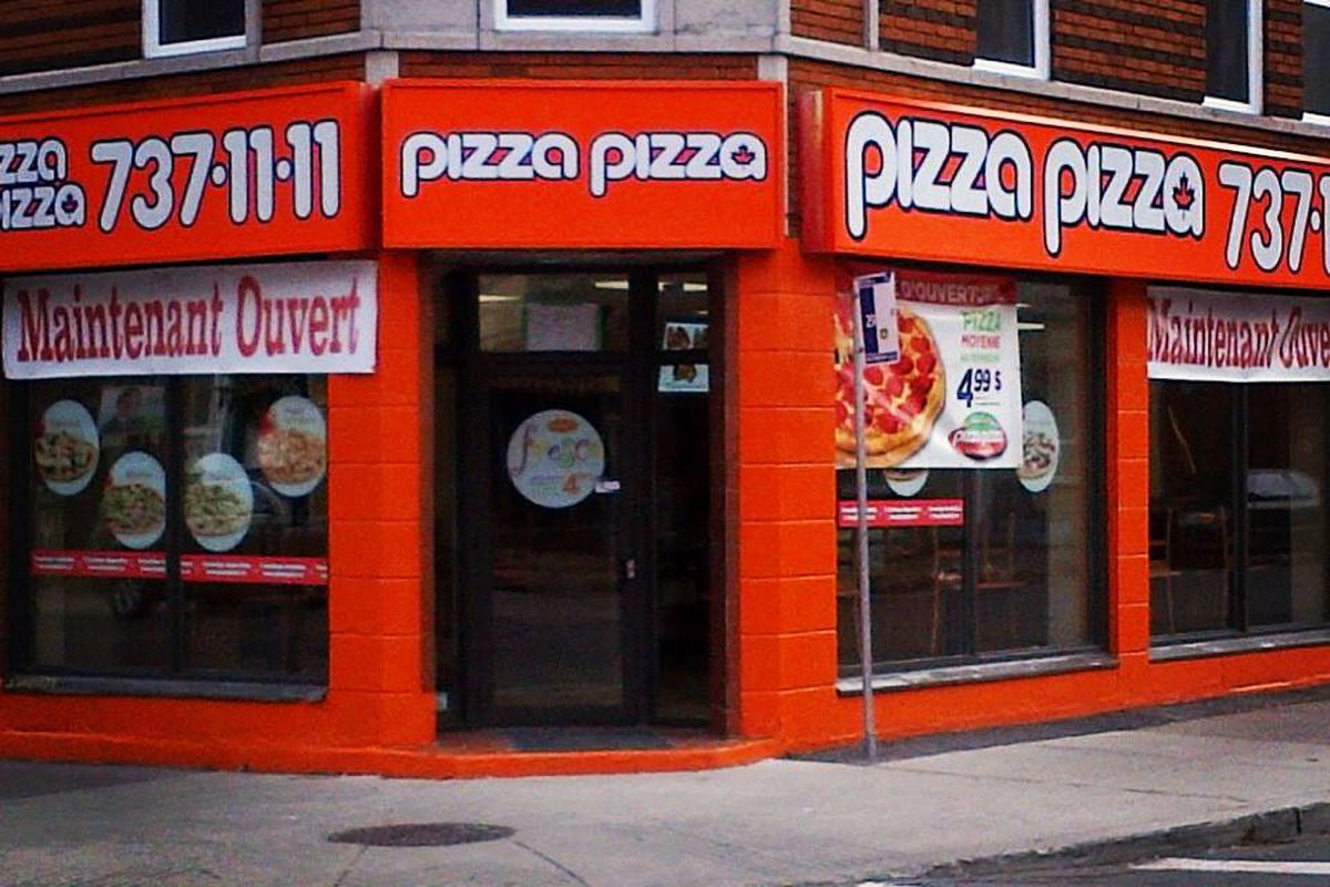 A Montreal Pizza Pizza outlet