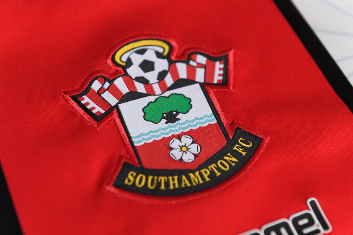 Southampton new kit launch, Premier League. Saints shirt, 2022-23