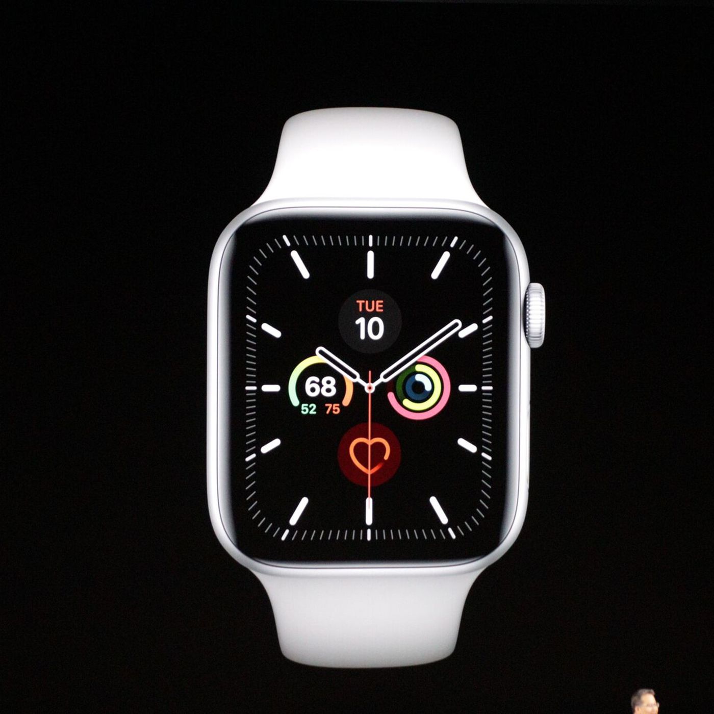 Apple Watch Series 5 has an always-on display and comes in titanium or  ceramic finishes - The Verge
