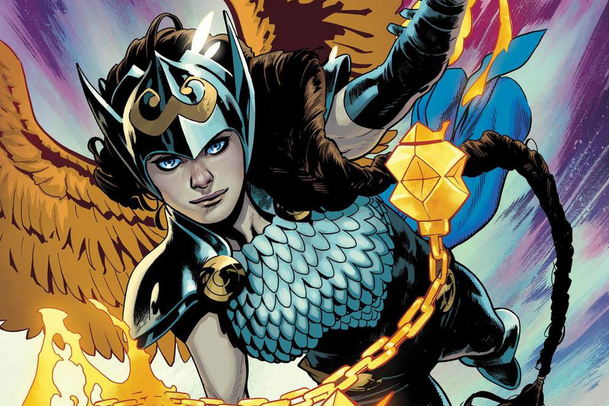 Cover of Valkyrie #1, Marvel Comics (2019).