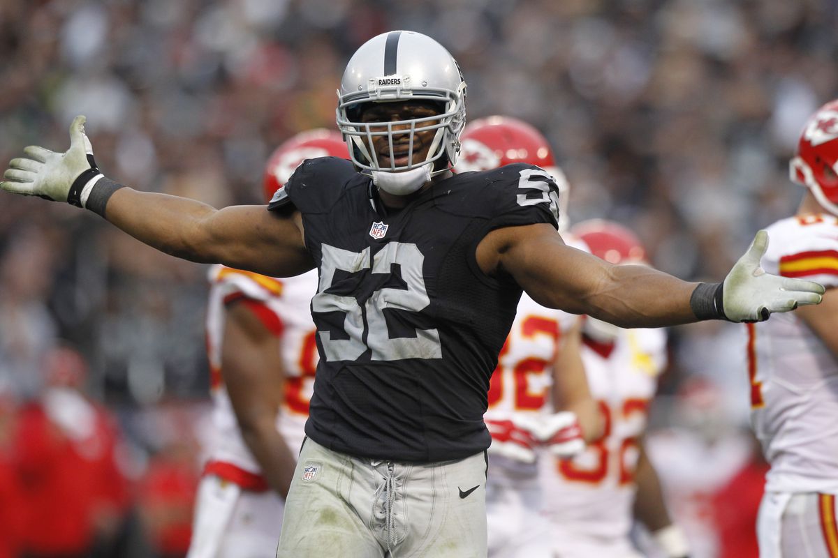 Khalil Mack leads a Raiders defense that could have four new starters.